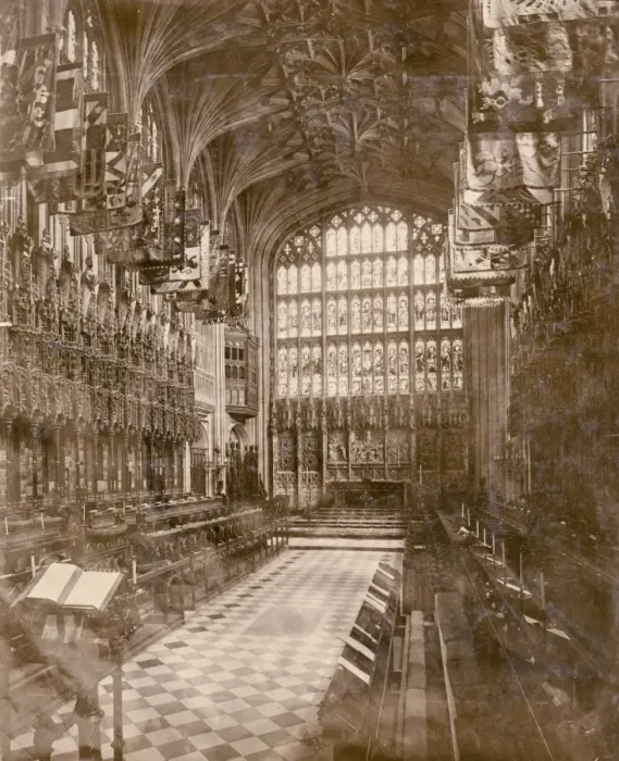 Framed Print : St Georges Chapel interior, Windsor Framed Print : St Georges Chapel interior, Windsor