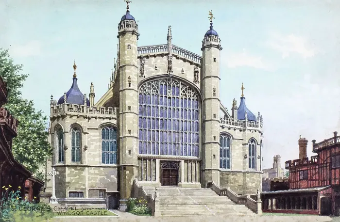 Framed Print : St. George's Chapel, Windsor Castle, Berkshire Framed Print : St. George's Chapel, Windsor Castle, Berkshire