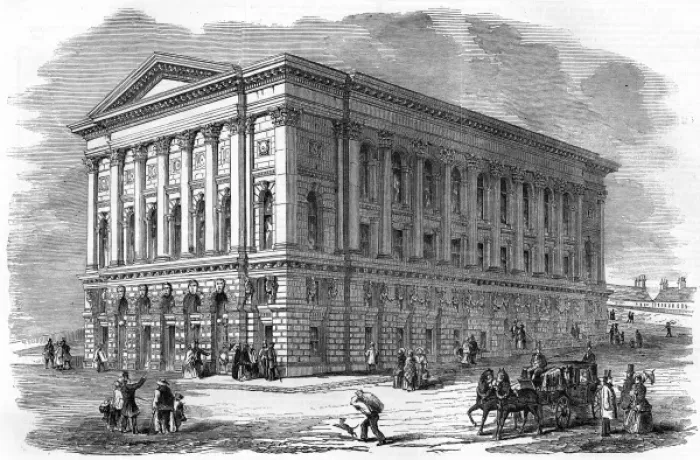 Framed Print : St Georges Hall, Bradford, exterior Framed Print : St Georges Hall, Bradford, exterior