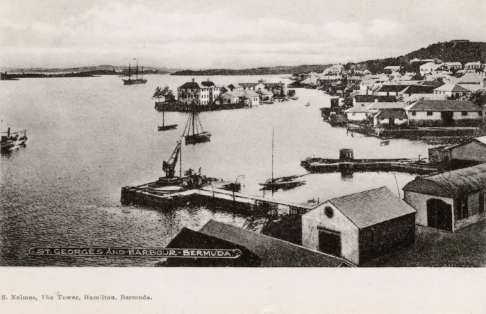 Framed Print : St Georges and Harbour - Bermuda Framed Print : St Georges and Harbour - Bermuda