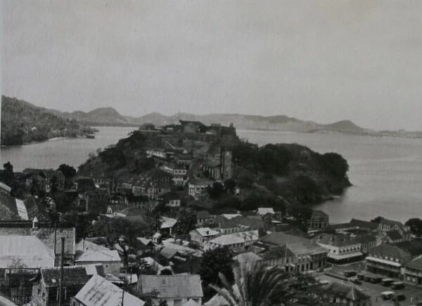 St Georges from Richmond Hill, Grenada, West Indies