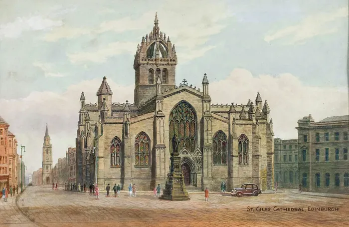 Framed Print : St Giles Cathedral, High Street, Edinburgh, Scotland Framed Print : St Giles Cathedral, High Street, Edinburgh, Scotland