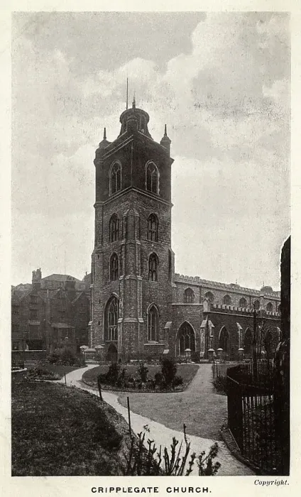 Framed Print : St Giles Cripplegate Church, London Framed Print : St Giles Cripplegate Church, London
