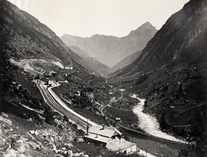 Framed Print : St Gotthard Railway tunnel, Switzerland Framed Print : St Gotthard Railway tunnel, Switzerland