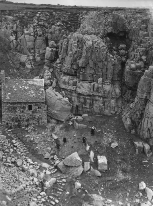 Framed Print : St. Govans Chapel