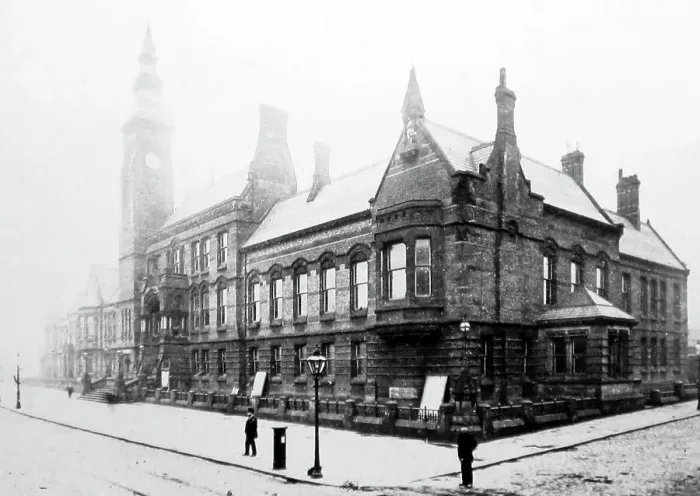 Framed Print : St. Helens Town Hall, Victorian period Framed Print : St. Helens Town Hall, Victorian period