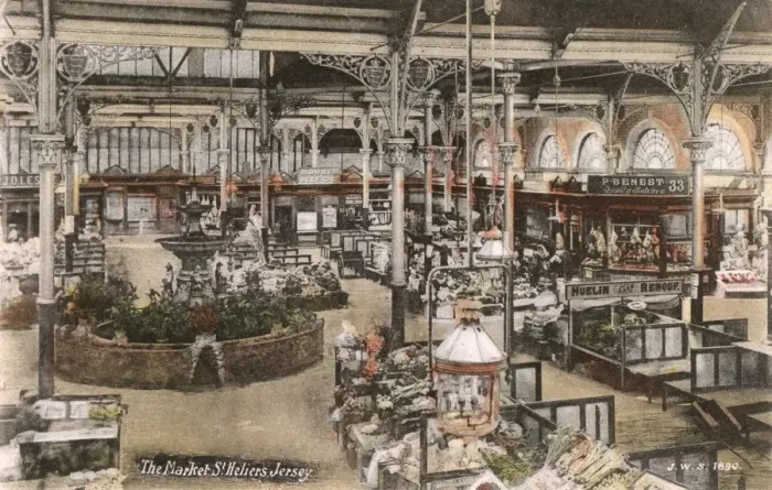 Framed Print : St Helier, Jersey - Covered Market Framed Print : St Helier, Jersey - Covered Market
