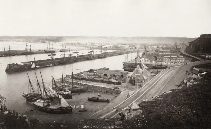 Framed Print : St HelierGuernsey, Channel Islands, c. 1890 Framed Print : St HelierGuernsey, Channel Islands, c. 1890