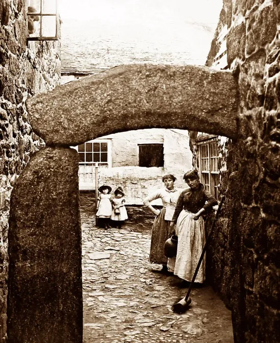 Framed Print : St. Ives, Cornwall, Victorian period Framed Print : St. Ives, Cornwall, Victorian period
