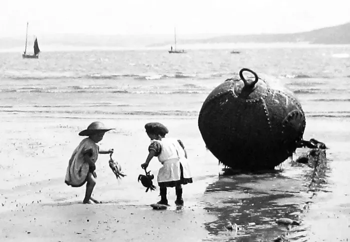 Framed Print : St. Ives Cornwall Victorian period Framed Print : St. Ives Cornwall Victorian period