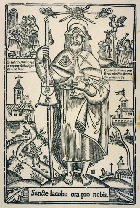 Framed Print : St James of Compostella Framed Print : St James of Compostella
