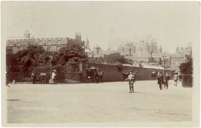Framed Print : St James Palace 1905 Framed Print : St James Palace 1905