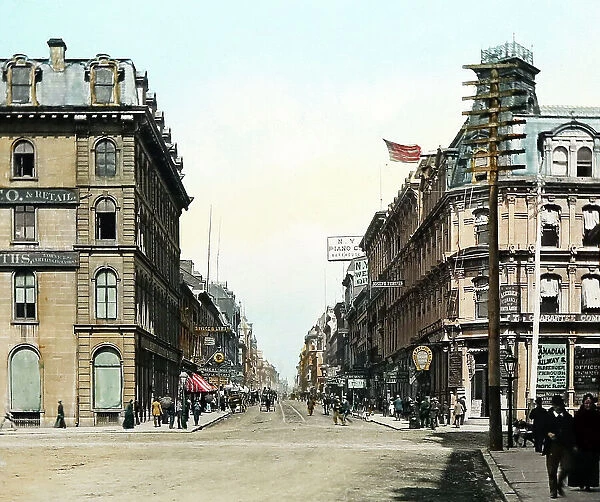 St. James Street, Montreal, Canada, Victorian period