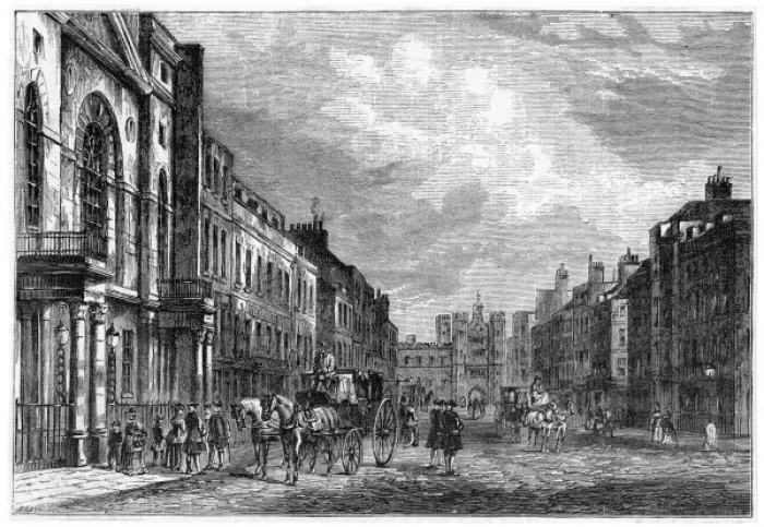 Framed Print : St Jamess Street Framed Print : St Jamess Street
