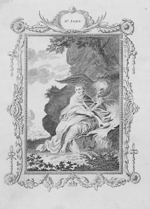 Framed Print : St John. Date: circa late 19th century Framed Print : St John. Date: circa late 19th century