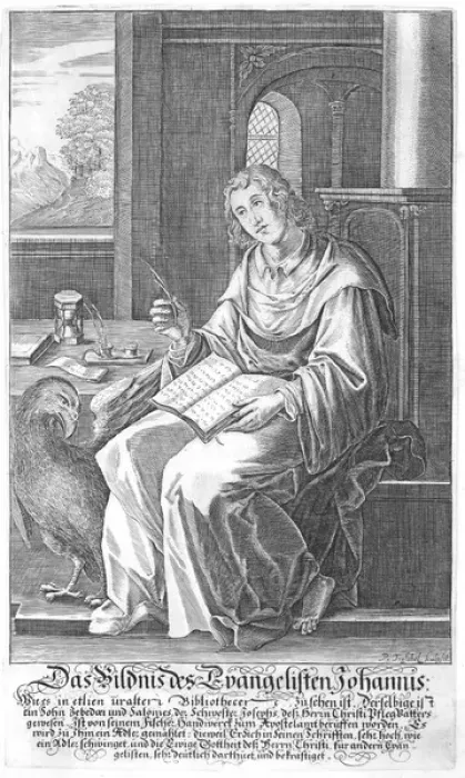 Framed Print : St John. Date: circa late 19th century Framed Print : St John. Date: circa late 19th century