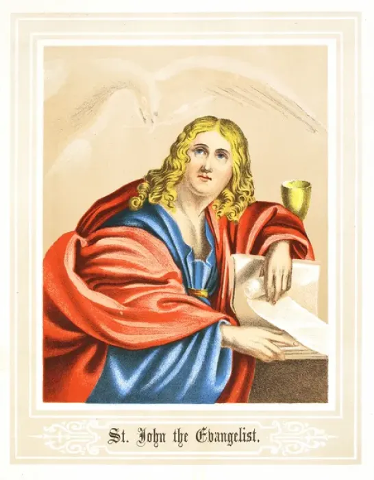 Framed Print : St John colour Framed Print : St John colour