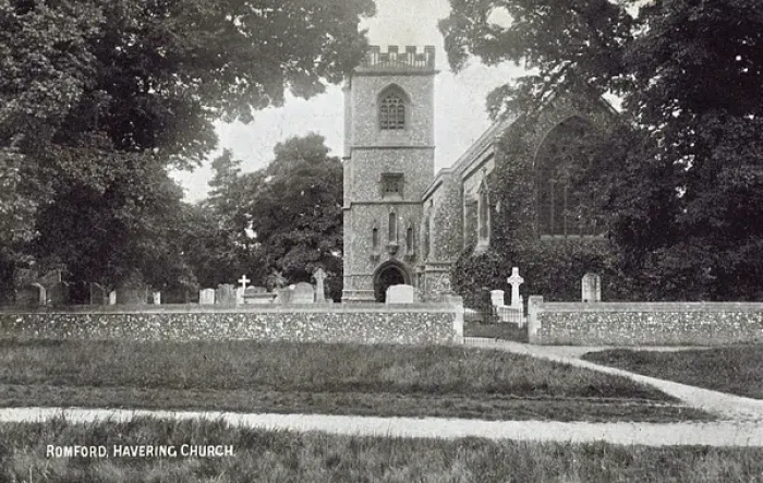 Framed Print : St John the Evangelist, parish church of Havering-atte-Bower Framed Print : St John the Evangelist, parish church of Havering-atte-Bower
