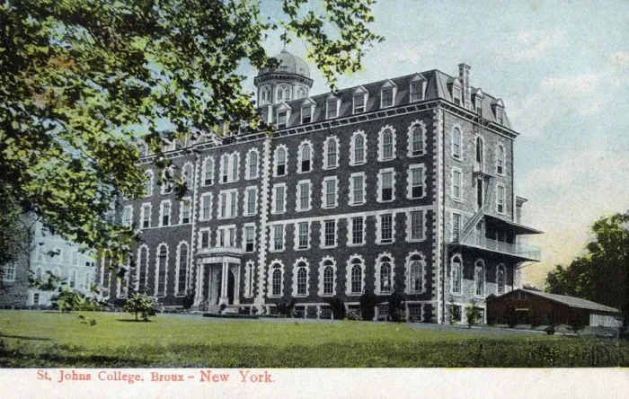 Framed Print : St. Johns College, Bronx, New York, USA Framed Print : St. Johns College, Bronx, New York, USA