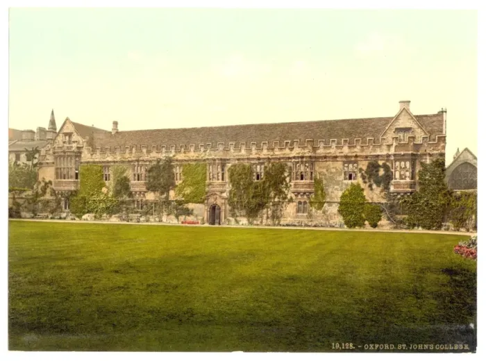 Framed Print : St. Johns College, Oxford, England Framed Print : St. Johns College, Oxford, England