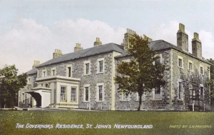 Framed Print : St. Johns - Newfoundland - The Governors Residence Framed Print : St. Johns - Newfoundland - The Governors Residence