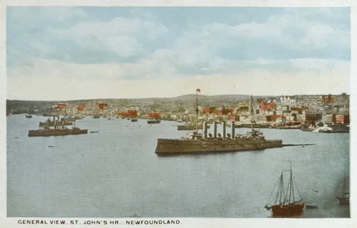 Framed Print : St. Johns - Newfoundland - View of the Harbour Framed Print : St. Johns - Newfoundland - View of the Harbour