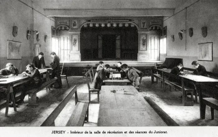 Framed Print : St Joseph Juniorate, Jersey - Recreation Room Framed Print : St Joseph Juniorate, Jersey - Recreation Room