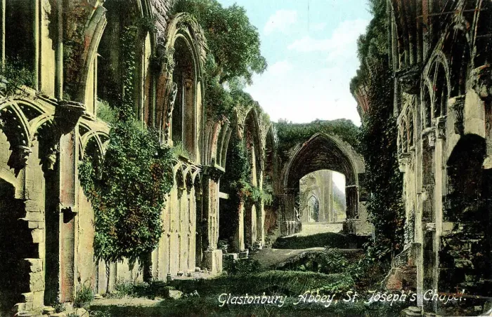 Framed Print : St Joseph's Chapel, Glastonbury Abbey, Gloucestershire Framed Print : St Joseph's Chapel, Glastonbury Abbey, Gloucestershire