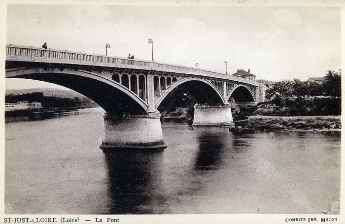 Framed Print : St-Just-sur-Loire - The Bridge Framed Print : St-Just-sur-Loire - The Bridge