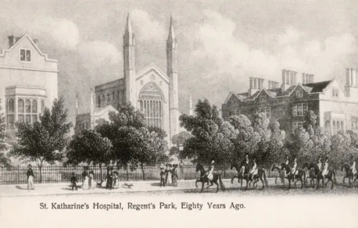 Framed Print : St. Katharines Hospital, Regents Park Framed Print : St. Katharines Hospital, Regents Park