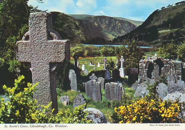 St. Kevins Cross, Glendalough, County Wicklow Ireland