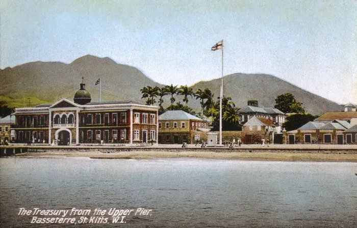 Framed Print : St. Kitts, West Indies - The Treasury, Basseterre Framed Print : St. Kitts, West Indies - The Treasury, Basseterre