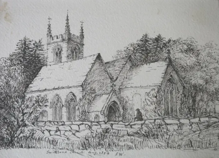 Framed Print : St Leonards Church, Swithland, Leicestershire Framed Print : St Leonards Church, Swithland, Leicestershire