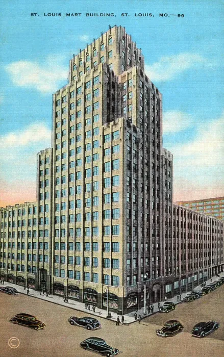 Framed Print : The St. Louis Mart Building, St. Louis, Mo. USA Framed Print : The St. Louis Mart Building, St. Louis, Mo. USA