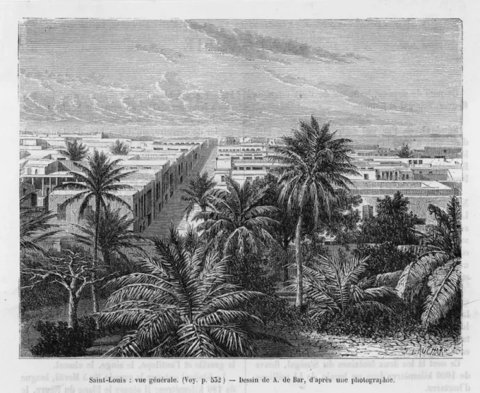 Framed Print : St. Louis / Senegal / C19Th Framed Print : St. Louis / Senegal / C19Th