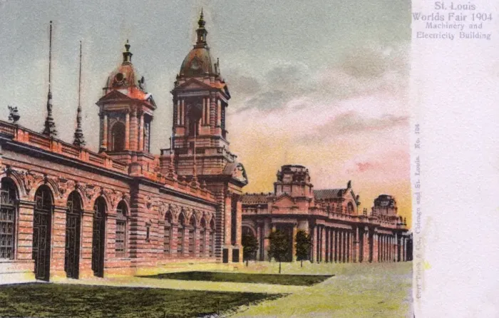 Framed Print : St. Louis Worlds Fair - Machinery and Electricity Building Framed Print : St. Louis Worlds Fair - Machinery and Electricity Building