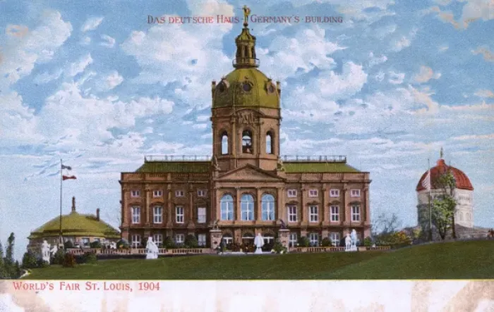 Framed Print : St. Louis Worlds Fair, St. Louis - Germanys Building Framed Print : St. Louis Worlds Fair, St. Louis - Germanys Building