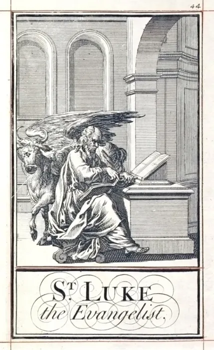 Framed Print : St Luke very serious Framed Print : St Luke very serious