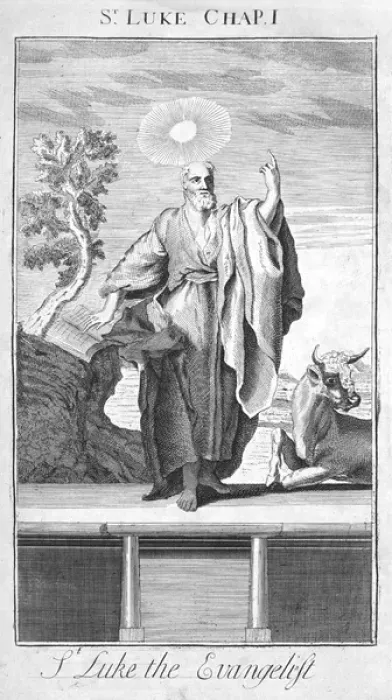 Framed Print : St Luke the evangelist Framed Print : St Luke the evangelist