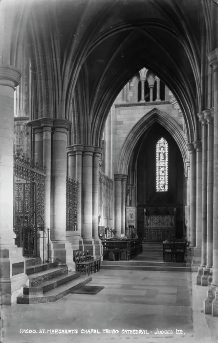 Framed Print : St. Margaret's Chapel, Truro Cathedral Framed Print : St. Margaret's Chapel, Truro Cathedral