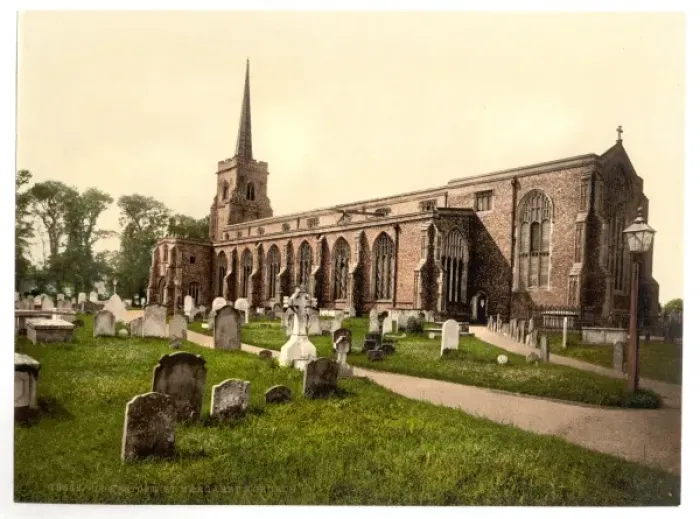 Framed Print : St. Margarets Church, Lowestoft, England Framed Print : St. Margarets Church, Lowestoft, England