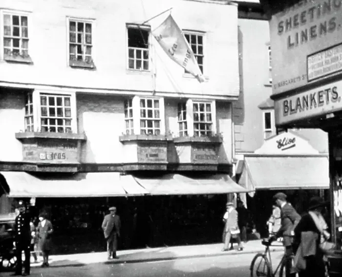 Framed Print : St. Margaret's Street, Canterbury, early 1900s Framed Print : St. Margaret's Street, Canterbury, early 1900s