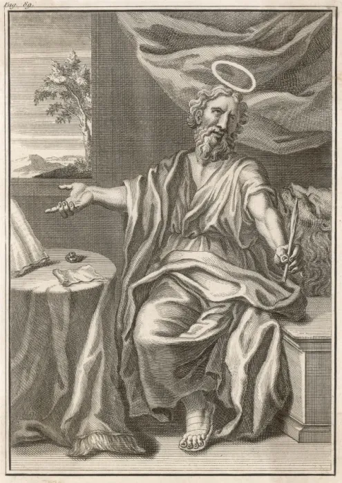 Framed Print : St Mark / Evangelist / Anon Framed Print : St Mark / Evangelist / Anon