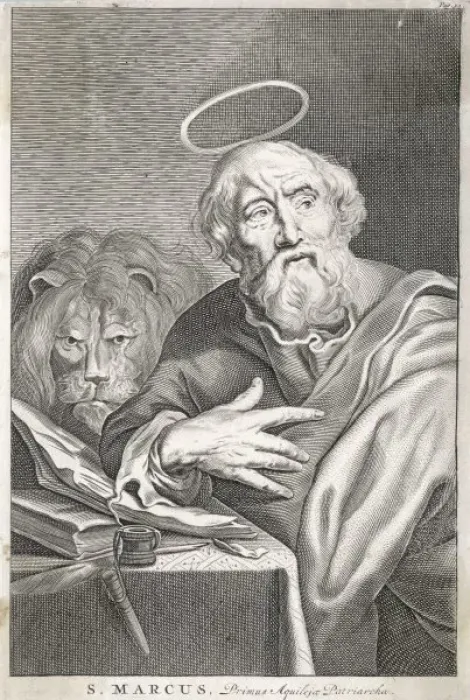 Framed Print : St Mark / Evangelist / Anon Framed Print : St Mark / Evangelist / Anon