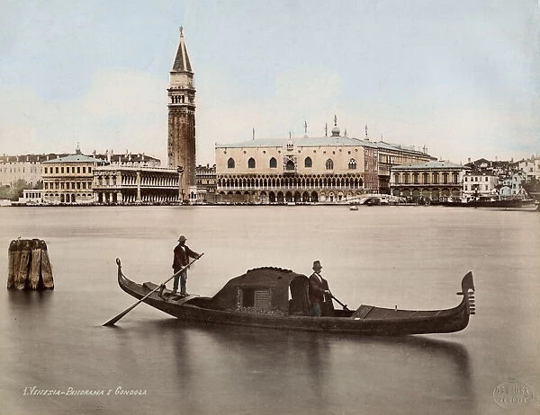 St Marks Campanile, Doges Palace, Venice, Italy