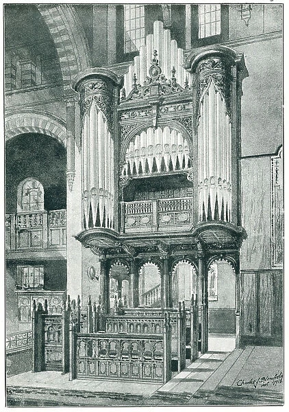 St. Mark's Church, North Audley Street Organ Case