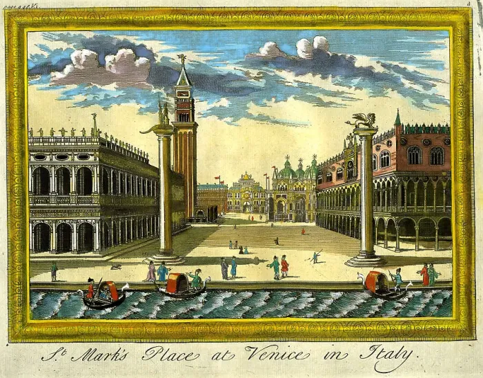 Framed Print : St Marks Place, Venice Framed Print : St Marks Place, Venice