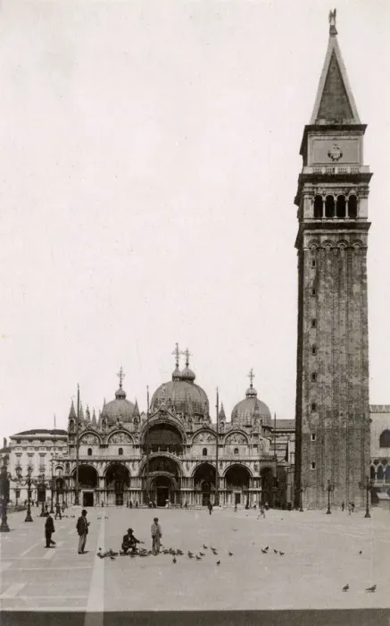 Framed Print : St. Marks Square - Venice - the Duomo and Campanile Framed Print : St. Marks Square - Venice - the Duomo and Campanile