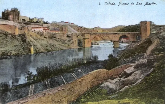 Framed Print : St. Martins Bridge - Toledo, Spain Framed Print : St. Martins Bridge - Toledo, Spain