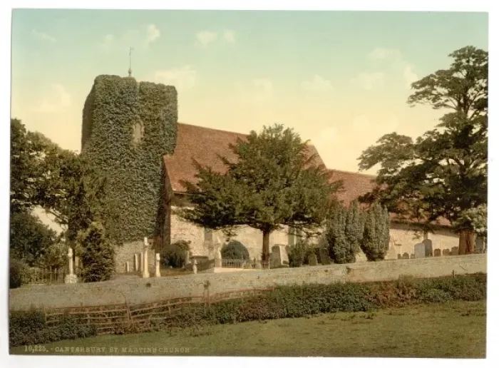 Framed Print : St. Martins Church, Canterbury, England Framed Print : St. Martins Church, Canterbury, England